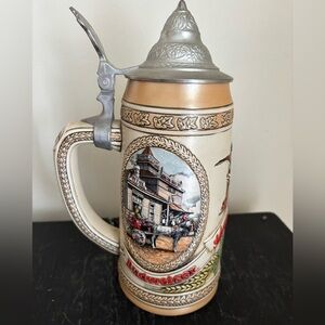 Anheuser-Busch King of Beers Collectors G Series beer stein
